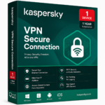 Kaspersky VPN Secure Connection 1 device 1 year