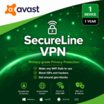 Avast Secure Vpn 1 device 1 year
